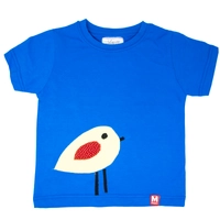 Handmade Kids T-shirt Navy Blue