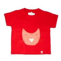 Kids T-shirt Red design 3