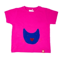 Kids T-shirt Fuchsia - Soft and Comfortable