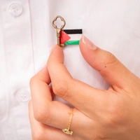 Pin Brooch Palestine Key - Pin Brooch Palestine Key  Large