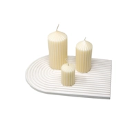 Set of 3 Handmade Candles - Illuminate Your Home with Warmth and Style