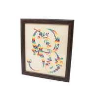 Letter S Frame - Exclusive Handmade Home Decor