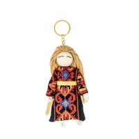 Handmade Keychain Red Dress with Elegant Design and High Quality