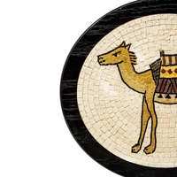 Exquisite Camel Mosaic Art - A Unique Piece for Your Home