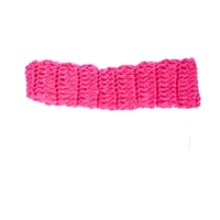 Handmade burgundy and pink hair band - Hair band Dark Pink