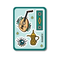  Jordanian Culture Sticker Pack