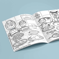  A Cultural Coloring Book for Kids - Discover Palestine Through Coloring and Stickers