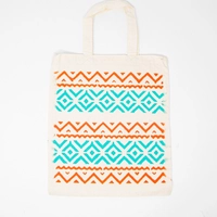 Luxury Mini Tote Bag – Traditional Arabic Pattern