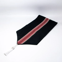 Exquisitely Machine-Embroidered Tablecloth – Available in Beige & Black - Green & White