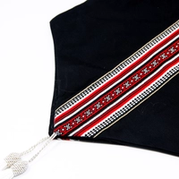 Exquisitely Machine-Embroidered Tablecloth – Available in Beige & Black - Green & White
