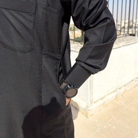ثوب تطريز اسود