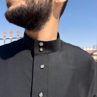 ثوب تطريز اسود