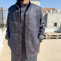 embroidered vest