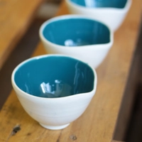 Porcelain Bowl Set in Blue and White