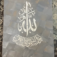 Islamic Calligraphy Wall Art: Allah is the Light of the Heavens and Earth
