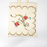 حقيبة يد بيج فاخرة – مطرزة يدوياً بتطريز فلاحي تقليدي