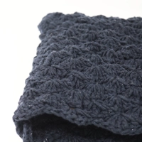 Rectangular Knitted Purse: Black