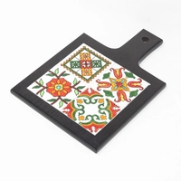 Tiles Serving Trivet - Multiple Colors - Brown