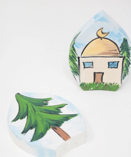 Mosque and Tree Decorations