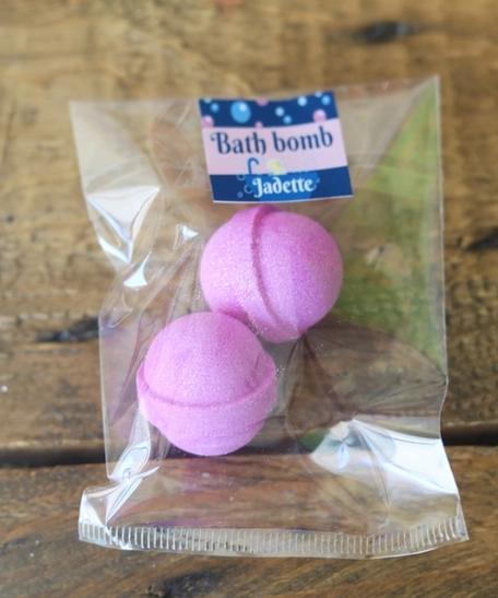 Set of Three Mini Bath Bombs - Blue