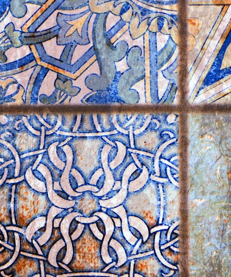 Arabic Calligraphy Tiles Wall Decor 