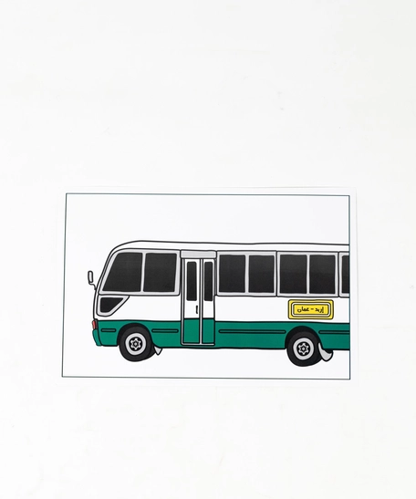 Coaster Bus Post Card
