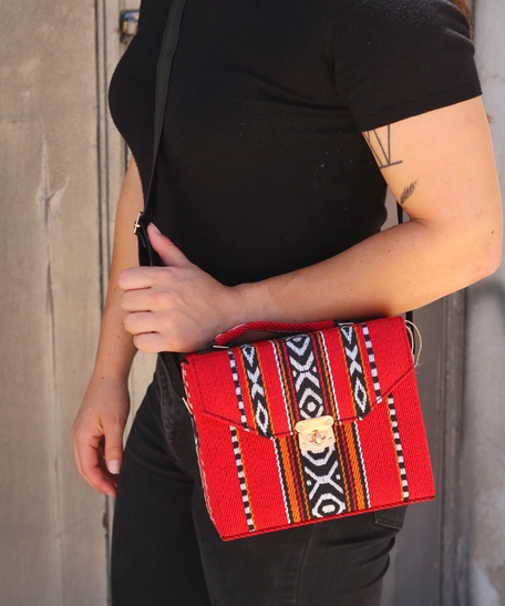 A handmade luxury women's handbag crafted with exquisite designs | women's bag - Beige