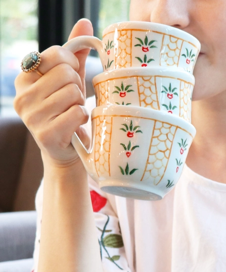 Coffee Mug (Plain Mug Shaped Like Coffee Cups) - Ahweh Sada