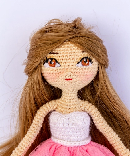 Amigurumi Crochet Balerina Doll