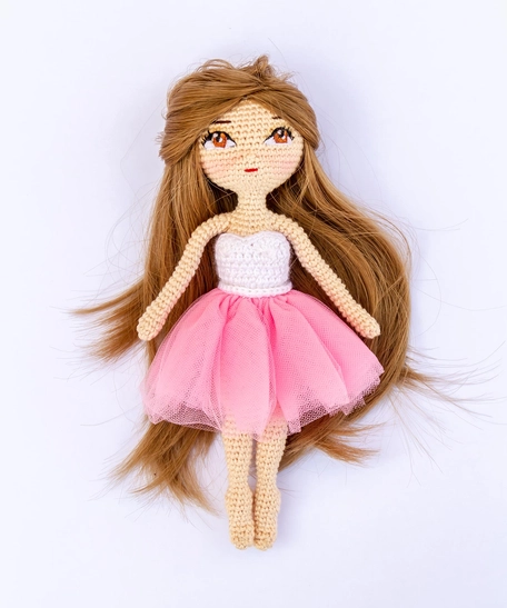 Amigurumi Crochet Balerina Doll