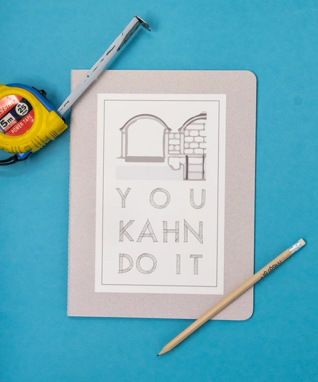 "You Kahn Do It" Notebook - Medium