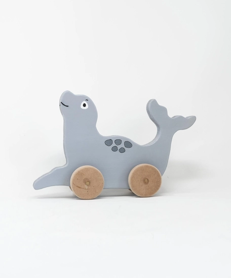 Wooden Seal Toy