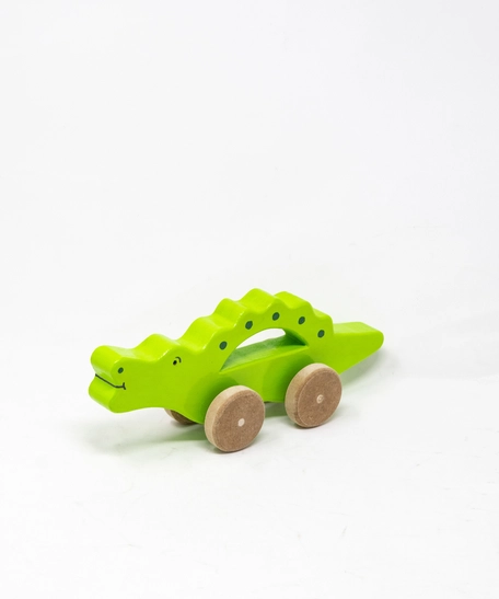 Wooden Crocodile Toy