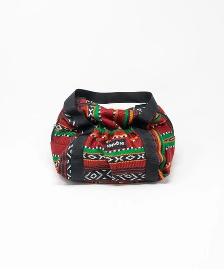 Lunch Bag - Multicolor - Red and Green
