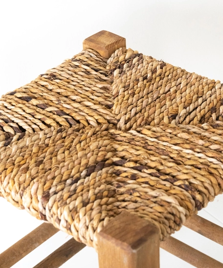 Handcrafted Square Chair - Halva