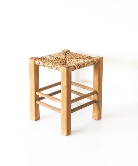 Handcrafted Square Chair - Halva