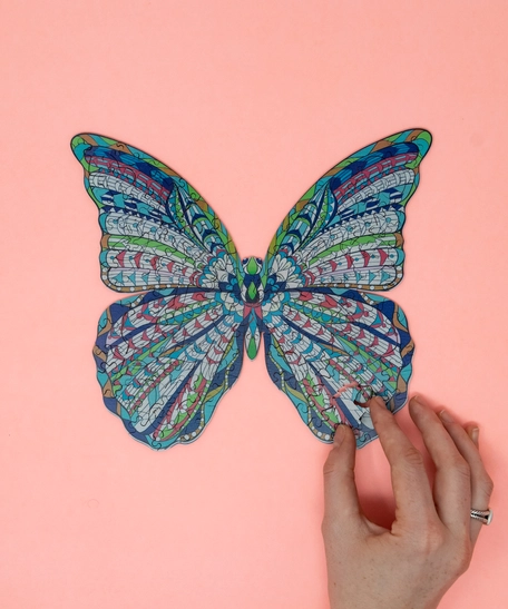 Butterfly Doodle Puzzle