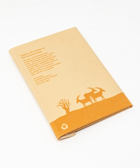 Recycled Notebook: Shaumari Theme