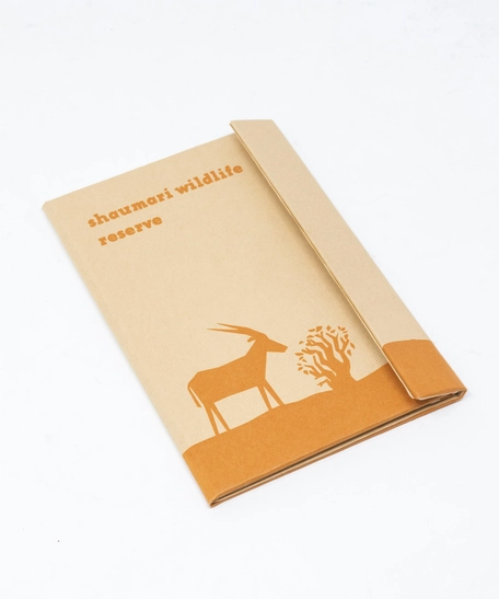 Recycled Notebook: Shaumari Theme
