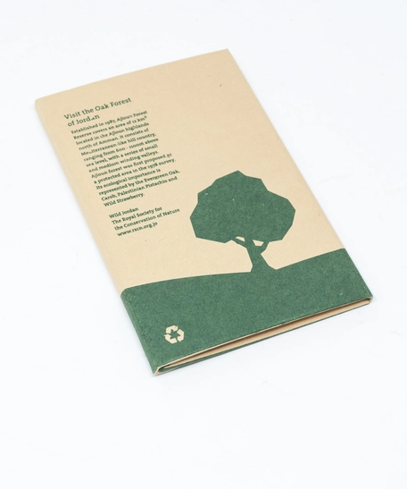 Recycled Notebook: Ajloun Theme