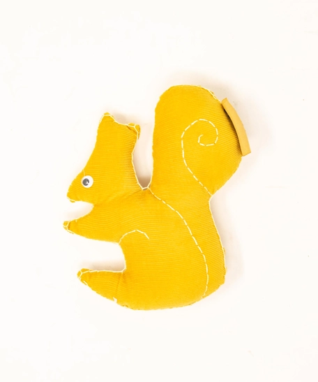 Stuffed Animal: Yellow Squirrel