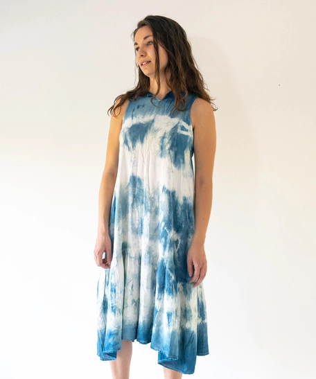 Dress: Blue