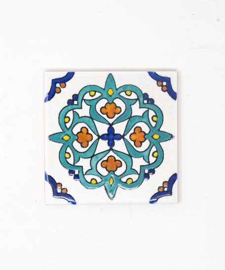 Decorative Ceramic Tile - Powder Blue Mosaic