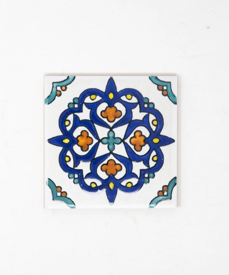 Decorative Ceramic Tile - Navy Blue Mosaic
