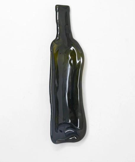 Recycled Glass Concave Serving Dish - Bordeaux Shape 