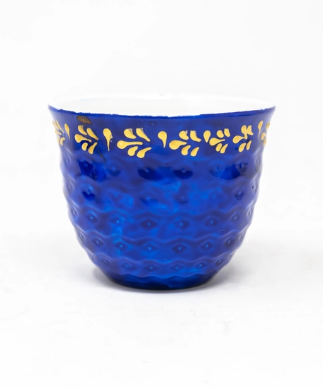 Navy Blue Porcelain Arabic Coffee Set
