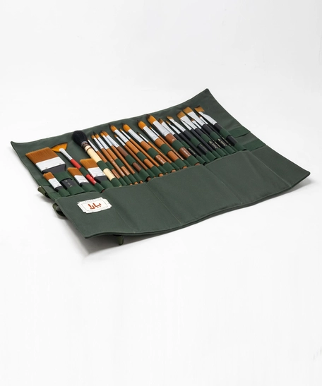 Paint Brush Roll Up Pouch
