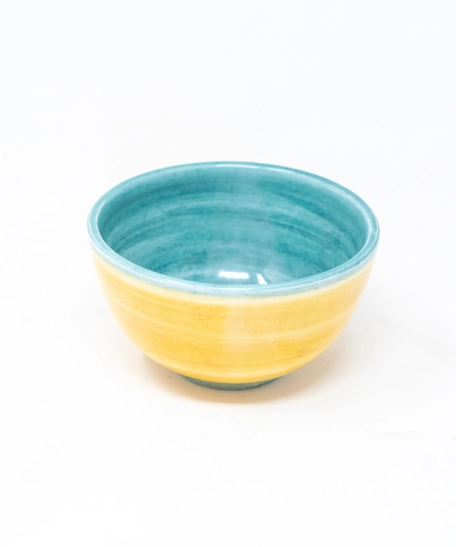 Set of Three Ceramic Bowls - Various Colors