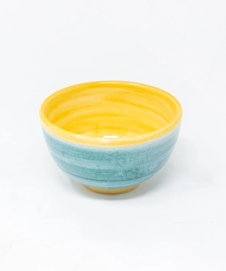 Set of Three Ceramic Bowls - Various Colors