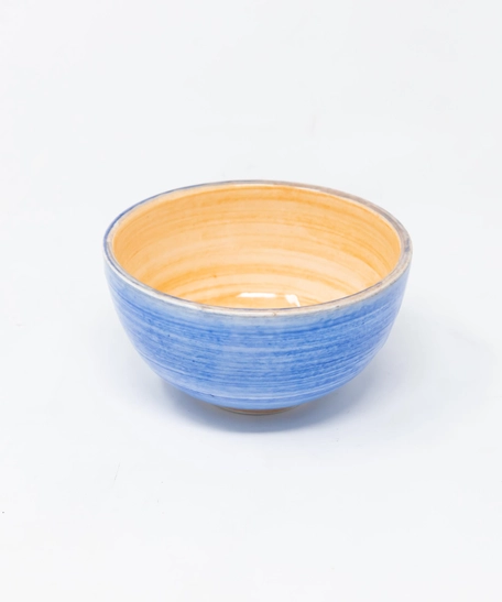 Set of Three Ceramic Bowls - Various Colors